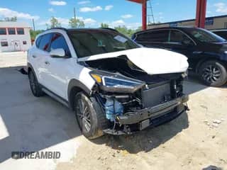2021 Hyundai Tucson Sport with VIN KM8J3CAL5MU371364, listed as a IAAI auction lot 42245879 with 35,462 mi miles and . Bid and sale history available at DreamBid. Image 1.