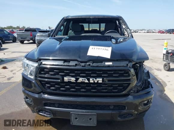 2022 Ram 1500 Big Horn with VIN 1C6RREFT1NN190128, listed as a IAAI auction lot 41797356 with 56,217 mi miles and . Bid and sale history available at DreamBid. Image 13.