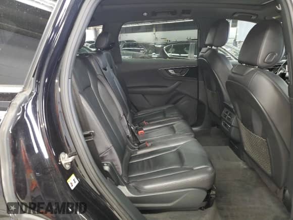 2017 Audi Q7 Premium Plus with VIN WA1LAAF72HD019930, listed as a Copart auction lot 81719655 with 54,840 mi miles and Salvage title. Bid and sale history available at DreamBid. Image 11.