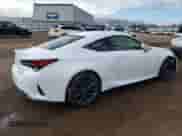 2023 Lexus RC 350 F Sport with VIN JTHGZ5DC9P5012357, listed as a Copart auction lot 78919654 with 3,023 mi miles and Salvage title. Bid and sale history available at DreamBid. Image 3.