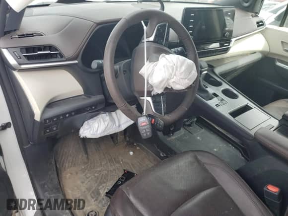 2023 Toyota Sienna Platinum с VIN 5TDESKFC5PS098477, выставлен на аукционе Copart как лот 49602465 с пробегом 51 258 миль миль и Списание • Salvage title. История ставок и продаж доступна на DreamBid. Изображение 8.