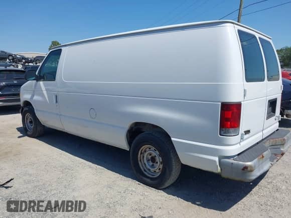 2002 Ford Econoline Cargo with VIN 1FTRE14272HA57164, listed as a IAAI auction lot 42071945 with 236,387 mi miles and . Bid and sale history available at DreamBid. Image 3.