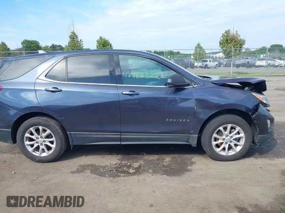 2018 Chevrolet Equinox LT with VIN 3GNAXSEVXJS588541, listed as a IAAI auction lot 42988322 with 173,489 mi miles and . Bid and sale history available at DreamBid. Image 13.