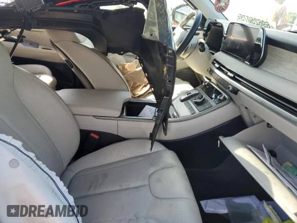 2023 Hyundai Palisade Calligraphy с VIN KM8R7DGE3PU504455, выставлен на аукционе Copart как лот 69625075 с пробегом Не указан миль и Списание • Salvage title. История ставок и продаж доступна на DreamBid. Изображение 7.