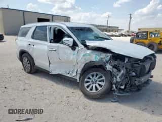 2025 Hyundai Palisade SEL с VIN KM8R24GE9SU921179, выставлен на аукционе Copart как лот 69071375 с пробегом 7 227 миль миль и Списание • Salvage title. История ставок и продаж доступна на DreamBid. Изображение 4.