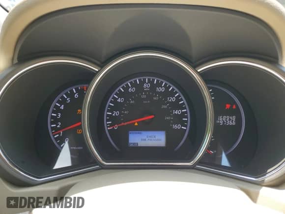2012 Nissan Murano S with VIN JN8AZ1MUXCW102814, listed as a Copart auction lot 66614245 with 168,948 mi miles and Salvage title. Bid and sale history available at DreamBid. Image 9.
