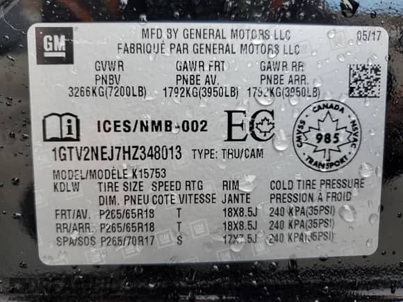 2017 GMC Sierra 1500 SLT z VIN 1GTV2NEJ7HZ348013, wystawiony jako Copart lot #86545954 z przebiegiem 100 463 mil mil oraz Szkoda całkowita • Salvage title. Historia ofert i sprzedaży dostępna na DreamBid. Obrazek 12.