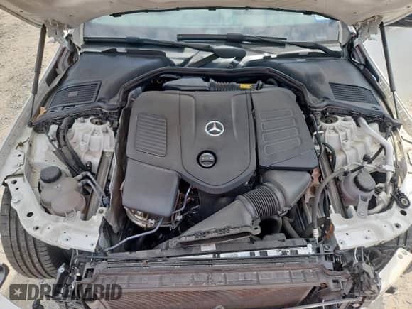 2022 Mercedes-Benz C 300 with VIN W1KAF4GB6NR059757, listed as a Copart auction lot 69696045 with 53,088 mi miles and Salvage title. Bid and sale history available at DreamBid. Image 11.