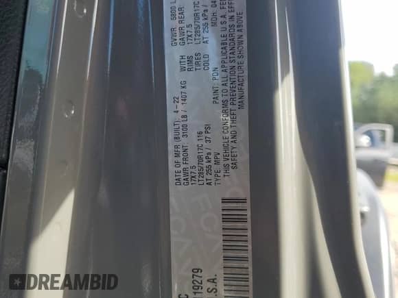 2022 Jeep Wrangler Unlimited Rubicon z VIN 1C4HJXFG2NW119279, wystawiony jako Copart lot #84200095 z przebiegiem 48 714 mil mil oraz Szkoda całkowita • Salvage title. Historia ofert i sprzedaży dostępna na DreamBid. Obrazek 12.