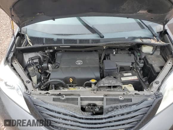 2014 Toyota Sienna L with VIN 5TDZK3DC5ES474294, listed as a Copart auction lot 55762625 with 88,969 mi miles and Salvage title. Bid and sale history available at DreamBid. Image 12.