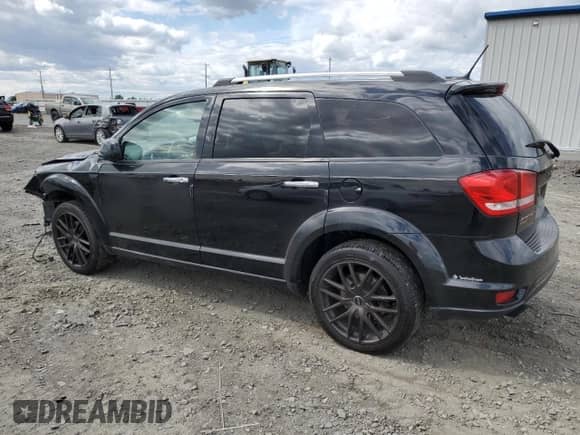 2014 Dodge Journey R/T z VIN 3C4PDDFG6ET262355, wystawiony jako Copart lot #56803935 z przebiegiem 99 562 mil mil oraz Szkoda całkowita • Salvage title. Historia ofert i sprzedaży dostępna na DreamBid. Obrazek 2.