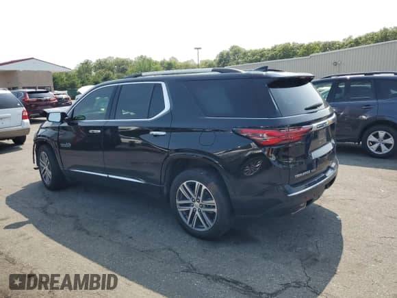 2023 Chevrolet Traverse High Country с VIN 1GNEVNKW3PJ268042, выставлен на аукционе Copart как лот 59886105 с пробегом Не указан миль и Списание • Salvage title. История ставок и продаж доступна на DreamBid. Изображение 2.