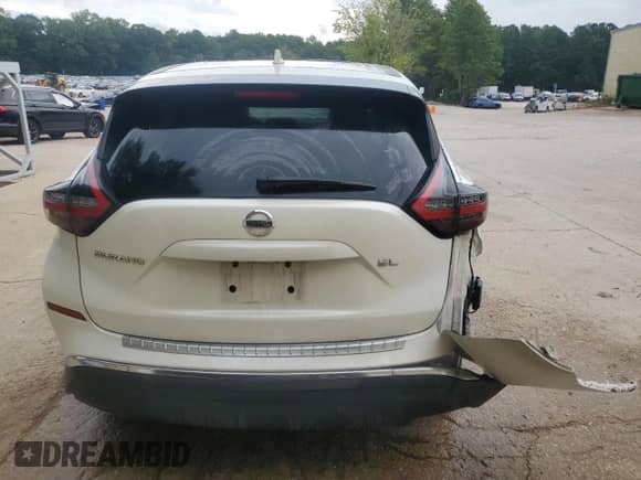 2021 Nissan Murano SL z VIN 5N1AZ2CJ2MC143686, wystawiony jako Copart lot #65710905 z przebiegiem 88 898 mil mil oraz Szkoda całkowita • Salvage title. Historia ofert i sprzedaży dostępna na DreamBid. Obrazek 6.