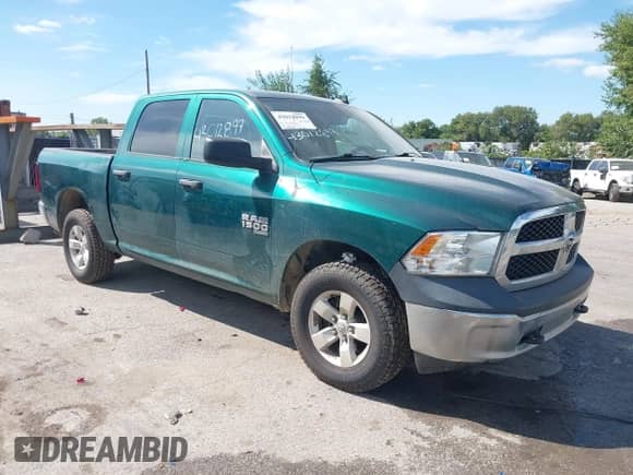 2021 Ram 1500 Tradesman z VIN 3C6RR7KG5MG635191, wystawiony jako IAAI lot #43012899 z przebiegiem 191 823 mil mil oraz . Historia ofert i sprzedaży dostępna na DreamBid. Obrazek 1.