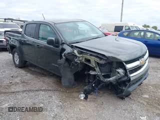 2018 Chevrolet Colorado 4WD Work Truck with VIN 1GCGTBENXJ1107896, listed as a IAAI auction lot 43027317 with 104,301 mi miles and . Bid and sale history available at DreamBid. Image 1.