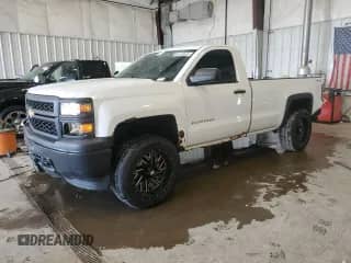 2014 Chevrolet Silverado 1500 Work Truck z VIN 1GCNKPEC8EZ411841, wystawiony jako Copart lot #66199865 z przebiegiem 255 693 mil mil oraz Nie do naprawy • Non repairable. Historia ofert i sprzedaży dostępna na DreamBid. Obrazek 1.