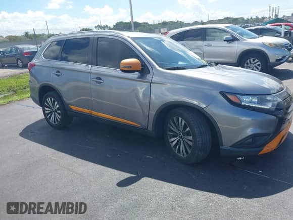 2019 Mitsubishi Outlander ES z VIN JA4AZ3A3XKZ020513, wystawiony jako IAAI lot #43344203 z przebiegiem 121 168 mil mil oraz . Historia ofert i sprzedaży dostępna na DreamBid. Obrazek 1.