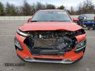 2020 Hyundai Kona SEL Plus with VIN KM8K6CAAXLU517945, listed as a Copart auction lot 78165974 with 45,071 mi miles and Non repairable. Bid and sale history available at DreamBid. Image 5.