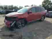 2015 Nissan Pathfinder Platinum с VIN 5N1AR2MM7FC712446, выставлен на аукционе Copart как лот 83851085 с пробегом 135 824 миль миль и Списание • Salvage title. История ставок и продаж доступна на DreamBid. Изображение 1.