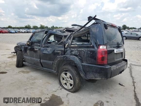 2006 Jeep Commander with VIN 1J8HH48N26C339815, listed as a Copart auction lot 67104655 with Not provided miles and Salvage title. Bid and sale history available at DreamBid. Image 2.