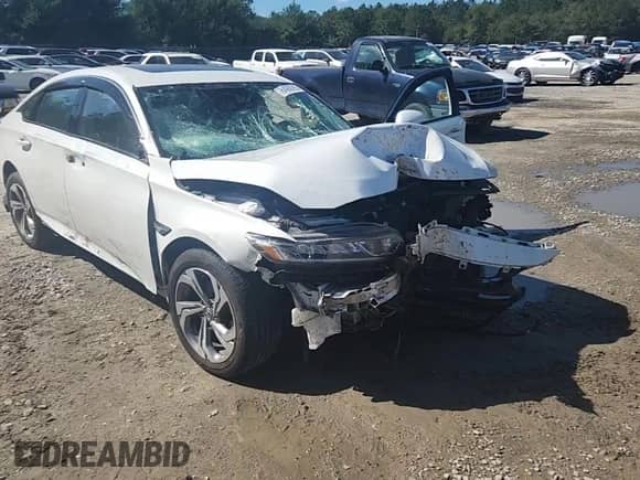 2018 Honda Accord EX-L z VIN 1HGCV1F51JA141860, wystawiony jako Copart lot #84900265 z przebiegiem 38 265 mil mil oraz Szkoda całkowita • Salvage title. Historia ofert i sprzedaży dostępna na DreamBid. Obrazek 13.