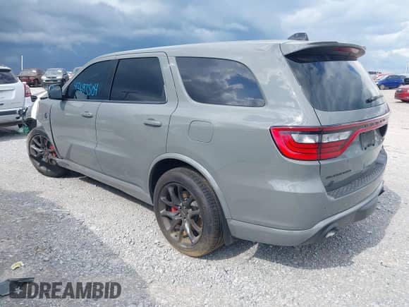 2024 Dodge Durango SRT Hellcat Premium with VIN 1C4SDJH93RC222419, listed as a IAAI auction lot 42693504 with 5,183 mi miles and . Bid and sale history available at DreamBid. Image 3.