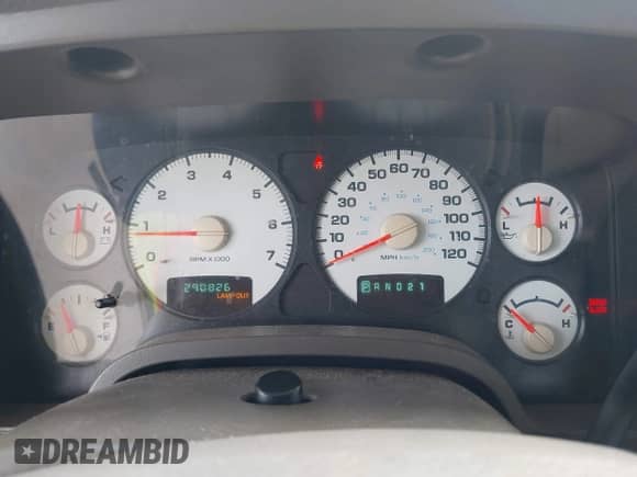 2004 Dodge 1500 SLT with VIN 1D7HU16D24J176187, listed as a IAAI auction lot 42579836 with 290,826 mi miles and . Bid and sale history available at DreamBid. Image 7.