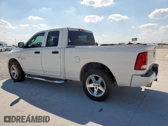 2014 Ram 1500 Express with VIN 1C6RR6FT3ES458832, listed as a Copart auction lot 81968865 with 126,041 mi miles and Salvage title. Bid and sale history available at DreamBid. Image 2.