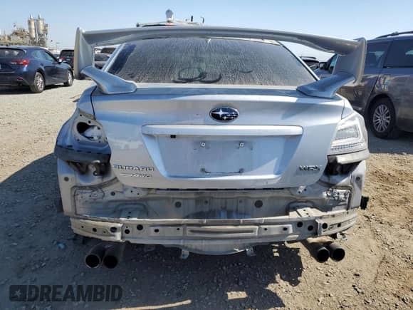 2016 Subaru WRX Premium with VIN JF1VA1E6XG9803173, listed as a Copart auction lot 64681725 with 186,608 mi miles and Salvage title. Bid and sale history available at DreamBid. Image 6.