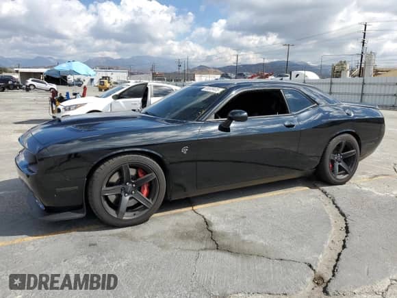 2018 Dodge Challenger SRT Hellcat with VIN 2C3CDZC96JH309750, listed as a Copart auction lot 85509405 with 81,369 mi miles and Salvage title. Bid and sale history available at DreamBid. Image 1.