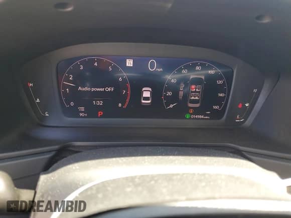 2024 Honda Accord EX with VIN 1HGCY1F32RA006436, listed as a Copart auction lot 71087495 with 14,984 mi miles and Salvage title. Bid and sale history available at DreamBid. Image 9.