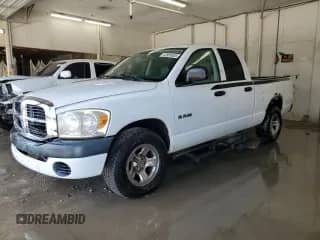 2008 Dodge 1500 ST with VIN 1D7HA18K38J204704, listed as a Copart auction lot 83959505 with 177,381 mi miles and Salvage title. Bid and sale history available at DreamBid. Image 1.