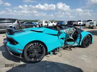 2019 Lamborghini Huracan Performante с VIN ZHWUS4ZF3KLA12102, выставлен на аукционе Copart как лот 65319274 с пробегом Не указан миль и Списание • Salvage title. История ставок и продаж доступна на DreamBid. Изображение 3.