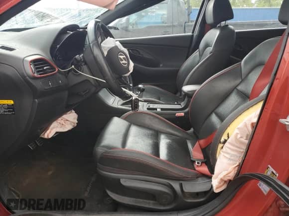 2020 Hyundai Elantra N Line z VIN KMHH55LC8LU133816, wystawiony jako Copart lot #69653145 z przebiegiem 98 686 mil mil oraz Nie do naprawy • Non repairable. Historia ofert i sprzedaży dostępna na DreamBid. Obrazek 7.