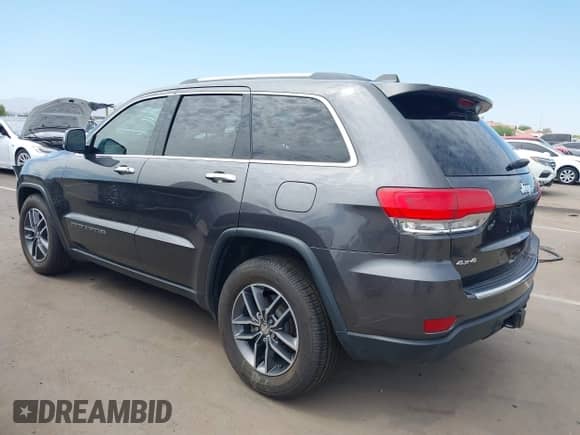 2018 Jeep Grand Cherokee Limited with VIN 1C4RJFBG3JC505743, listed as a IAAI auction lot 43101356 with 46,807 mi miles and . Bid and sale history available at DreamBid. Image 3.