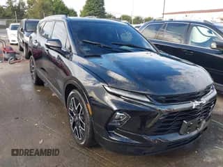 2023 Chevrolet Blazer RS с VIN 3GNKBERSXPS155315, выставлен на аукционе IAAI как лот 43343177 с пробегом 21 944 миль миль и . История ставок и продаж доступна на DreamBid. Изображение 1.