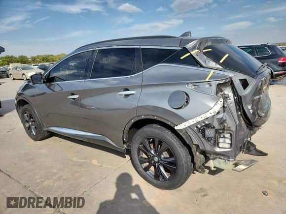2017 Nissan Murano S z VIN 5N1AZ2MG9HN146016, wystawiony jako Copart lot #84903505 z przebiegiem 96 936 mil mil oraz Szkoda całkowita • Salvage title. Historia ofert i sprzedaży dostępna na DreamBid. Obrazek 2.