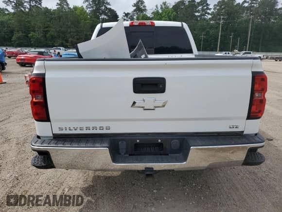 2015 Chevrolet Silverado 1500 LTZ with VIN 3GCUKSEC0FG143710, listed as a Copart auction lot 52581215 with 167,421 mi miles and Salvage title. Bid and sale history available at DreamBid. Image 6.