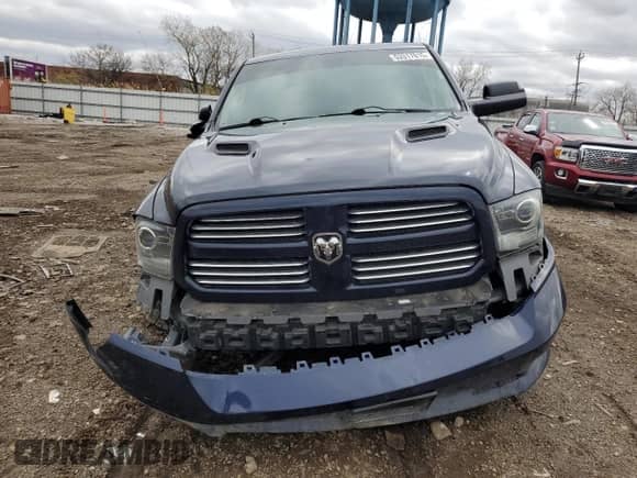 2016 Ram 1500 Sport with VIN 1C6RR7UT5GS138620, listed as a Copart auction lot 53317615 with 53,067 mi miles and Salvage title. Bid and sale history available at DreamBid. Image 5.