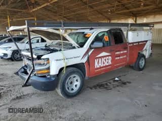 2019 Chevrolet Silverado 1500 Work Truck with VIN 2GCRCNEC4K1199348, listed as a Copart auction lot 86097445 with Not provided miles and Salvage title. Bid and sale history available at DreamBid. Image 1.