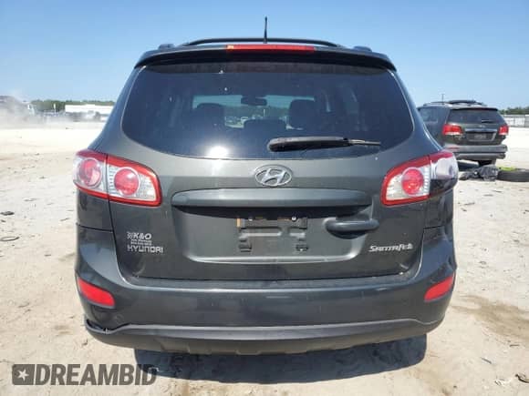 2010 Hyundai Santa Fe SE with VIN 5NMSH4AG0AH354106, listed as a Copart auction lot 82251835 with 152,374 mi miles and Clean title. Bid and sale history available at DreamBid. Image 6.
