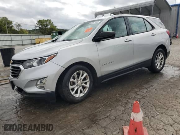 2018 Chevrolet Equinox LS with VIN 2GNAXHEV9J6199004, listed as a Copart auction lot 84241655 with 148,706 mi miles and Salvage title. Bid and sale history available at DreamBid. Image 1.