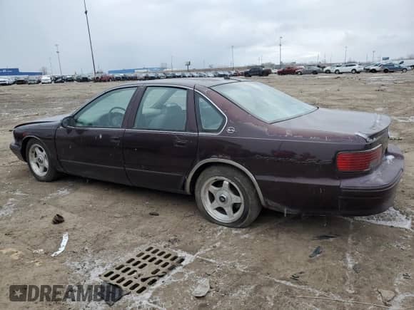 1996 Chevrolet Caprice 1SA Special Value с VIN 1G1BL52P7TR156021, выставлен на аукционе Copart как лот 87385174 с пробегом Не указан миль и Чистый • Clean title. История ставок и продаж доступна на DreamBid. Изображение 2.