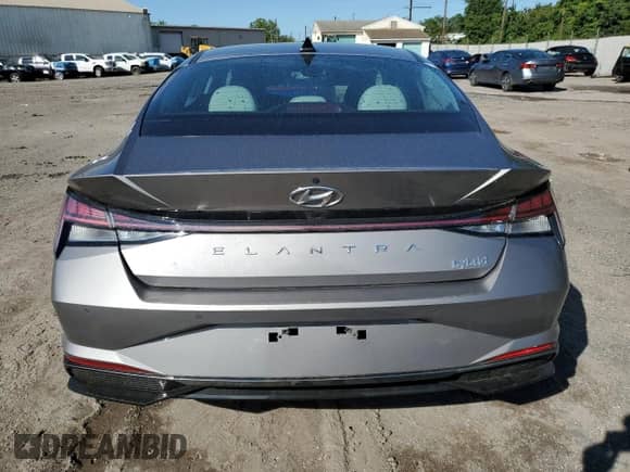 2021 Hyundai Elantra Limited с VIN KMHLN4AJ6MU004643, выставлен на аукционе Copart как лот 70065465 с пробегом 41 798 миль миль и Списание • Salvage title. История ставок и продаж доступна на DreamBid. Изображение 6.