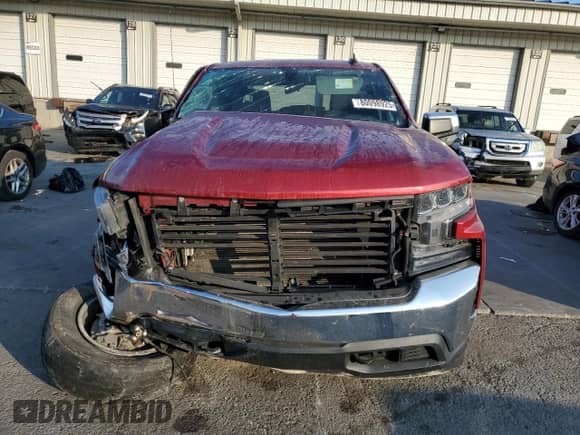 2021 Chevrolet Silverado 1500 LT with VIN 3GCUYDED6MG248848, listed as a Copart auction lot 80098925 with 71,080 mi miles and Salvage title. Bid and sale history available at DreamBid. Image 5.