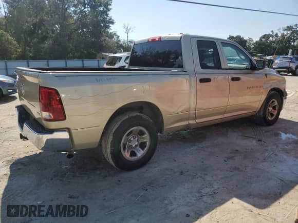 2011 Ram 1500 ST with VIN 1D7RB1GP4BS547814, listed as a Copart auction lot 70442085 with 88,490 mi miles and Salvage title. Bid and sale history available at DreamBid. Image 3.