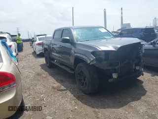 2020 Toyota Tacoma SR with VIN 5TFAX5GN2LX174985, listed as a IAAI auction lot 42689854 with 75,600 mi miles and . Bid and sale history available at DreamBid. Image 1.