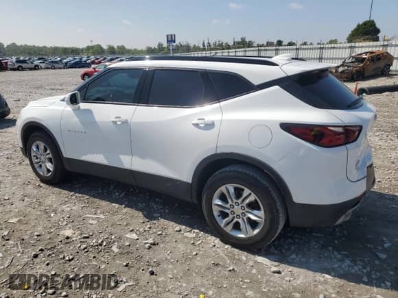 2020 Chevrolet Blazer LT z VIN 3GNKBBRA2LS715408, wystawiony jako Copart lot #70818365 z przebiegiem 55 844 mil mil oraz Szkoda całkowita • Salvage title. Historia ofert i sprzedaży dostępna na DreamBid. Obrazek 2.