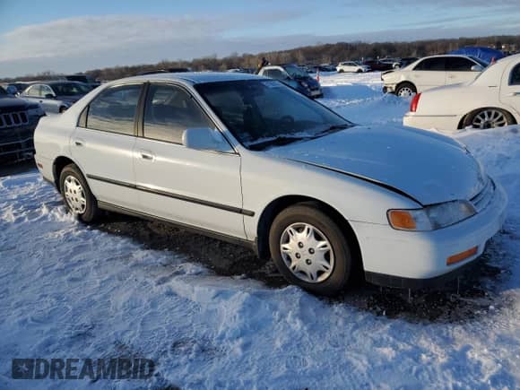 1995 Honda Accord LX z VIN 1HGCD5633SA075239, wystawiony jako Copart lot #41386425 z przebiegiem 244 611 mil mil oraz Szkoda całkowita • Salvage title. Historia ofert i sprzedaży dostępna na DreamBid. Obrazek 4.