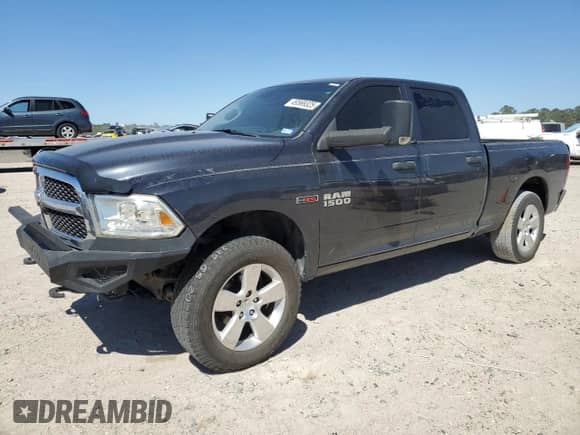 2016 Ram 1500 Tradesman z VIN 1C6RR7SM0GS173190, wystawiony jako Copart lot #49569325 z przebiegiem 276 451 mil mil oraz Szkoda całkowita • Salvage title. Historia ofert i sprzedaży dostępna na DreamBid. Obrazek 1.